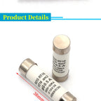 5/20/60Pcs 10*38 Fast blow Ceramic Fuse 10x38mm Fuse 380V 500V 0.5A 1A 2A 3A 4A 5A 6A 8A 10A 16A 20A 25A 32A 40A RO15 RT18 RT14