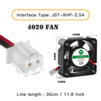 5015/4010/4020 12V&24V Cooling Turbo Fan Brushless 3D Printer Parts 2Pin For Extruder DC Cooler Blower Part Black Plastic Fans