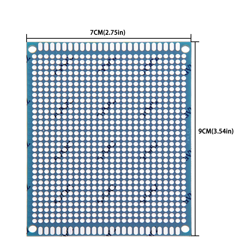 5x7cm/2x8cm/3x7cm/9x15cm/8x12cm Universal Through Hole Perfboard Double Sided PCB Prototype Board  Perfboard for DIY Electronics