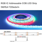 Motion Sensor Stair LED Controller 12V 24V Stair Step LED Strip Light Side Pixel Strip Light 1-32 Steps Indoor Stairway Lighting