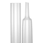 Φ1.6mm to Φ50mm Heat Shrink Tubing-3:1 Ratio Dual Wall Adhesive Lined Shrinkable Wire Wrap Tube Waterproof Industrial Clear