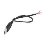 1/2/5PCS DIY USB Power Supply Cable 30cm USB 2.0 A Female Male 2/4 Pin Wire Jack Charger 5V Charging Cord Extension Connector