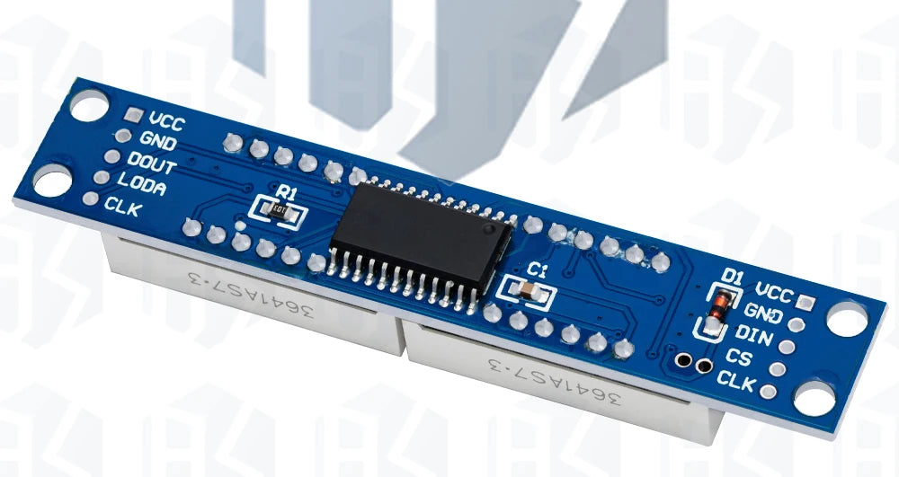 3-IO MAX7219 LED Matrix Module 8-Digit Red 7-Segment Display Driver for Arduino DIY Projects