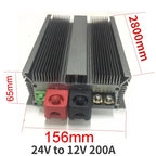 24 Volt to 12 Volt 24V to 12V 85A-300A Step Down Converter Voltage Regulator DC/DC Buck Transformer Power Supply CE Waterproof