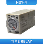 1set H3Y-4 Power On Time Delay Relay  Timer DPDT 14Pins  H3Y-4 1-60sec/ 3 Minute-60Minute  220v 110V 24V 12V