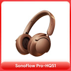 1MORE SonoFlow Pro HQ51 ANC Headphones Bluetooth 5.4 Hi-Res LDAC 40mm DLC Driver 42dB QuietMax ANC 100H Battery Over-Ear Headset