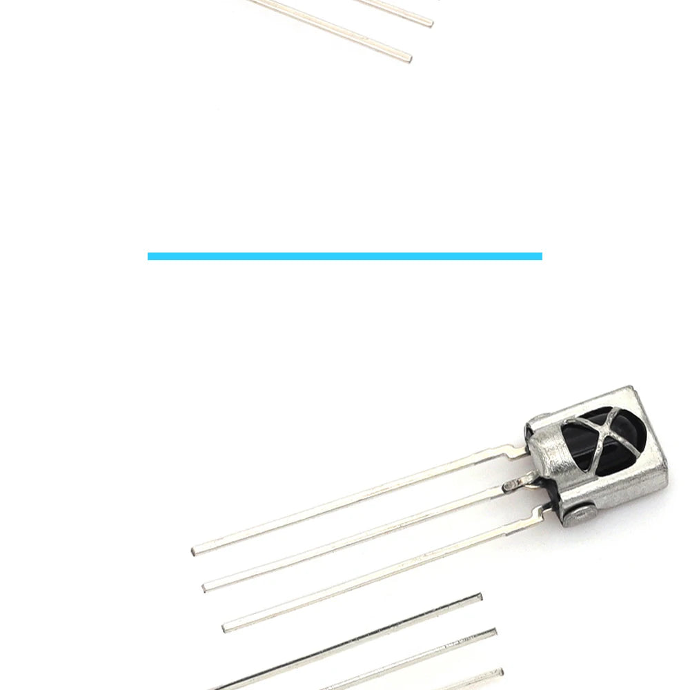 Liludin 10PCS 38Khz IR Receiver Module VS1838B TL1838 CHQ1838 Infrared Remote Control Signal Sensor For Arduino