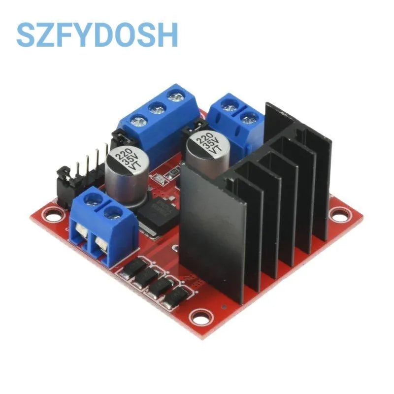 L298N Driver Board Module L298N Stepper Motor Smart Car Robot Breadboard Peltier High Power L298 DC Motor Driver