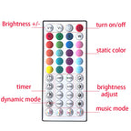 LED Strip Lights 24V 5050 RGB Led Light Flexible Lamp Tape Ribbon Luces Led Diode for Room Decor Lighting with EU US Plug 5m-40m