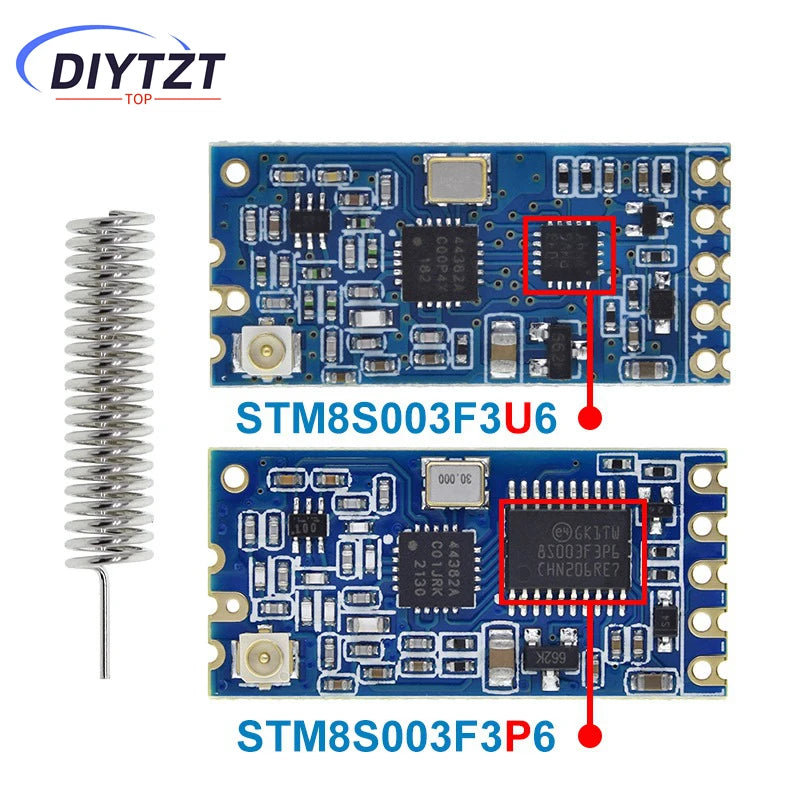 DIYTZT 433Mhz HC-12 SI4463/4438 Wireless Serial Port Module 1000m Replace Bluetooth NEW