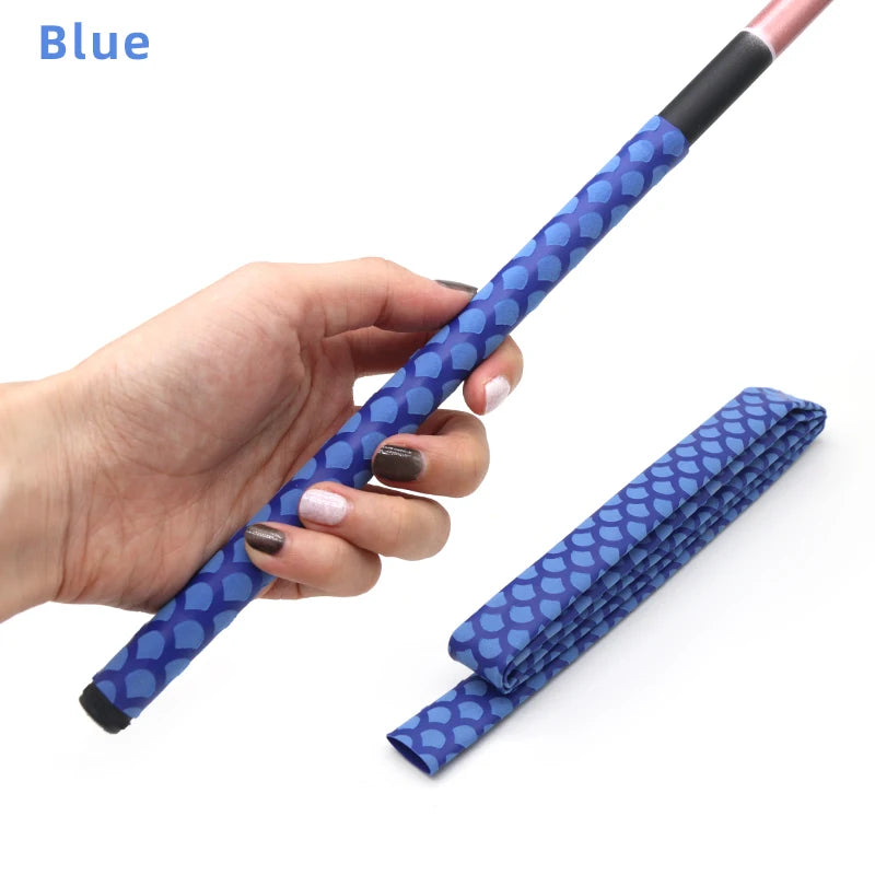 1m/pc﻿ Fish Scale Anti-slip Heat Shrink Tube Dia.15~45mm 2:1 Non-slip Handle Repair Electrical Cable Insulation Fishing Rod Wrap