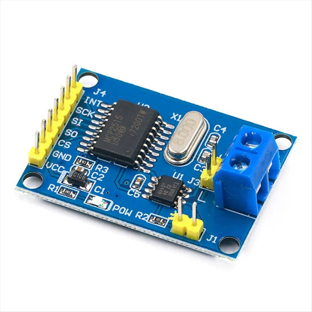 A64I MCP2515 CAN Bus Module TJA1050 Receiver SPI for 51 DIY Kit Microcontroller Program Routine