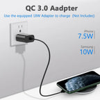 30W Wireless Charger LED Phone Charger Stand Suitable for IPhone17 16 15 14 13 12 Pro Fast Charging Base for Xiaomi Samsung