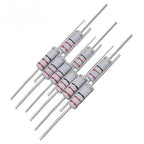20PCS 2W Wire-wound Fuse Resistor with 5% Tolerance 10R/15/20/22/30/33/47/56R/68/75/82/100R/0.1/0.33/0.47/1/2/2.2/2.7/3.3/470R