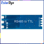 Industrial TTL to RS485 Converter Auto Flow Control Module UART Level Shifter 3.3V/5V Dual Power Stable Signal Conversion