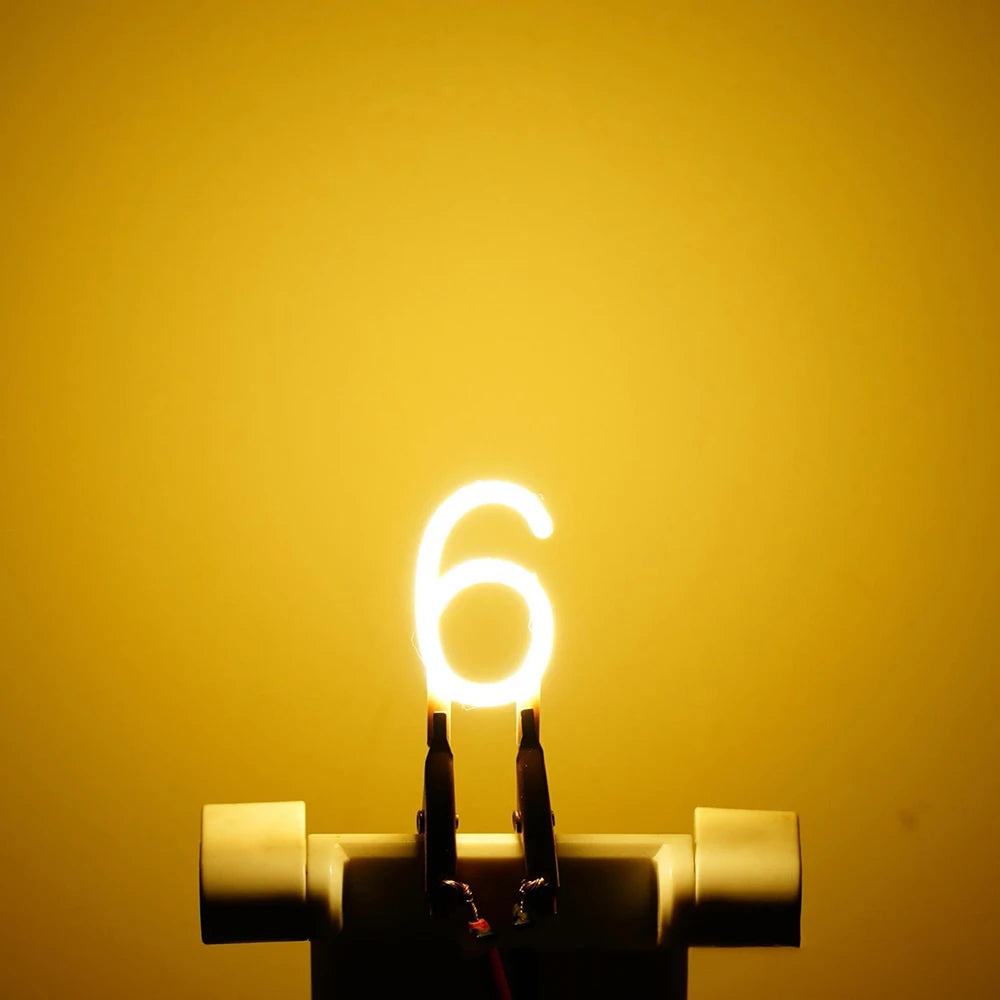26 Letters A-Z  0-9 Numbers DIY COB Led Filament Symbols for Custom Signs 3V Decoration Retro Edison Bulb Lamp Parts LED Decor