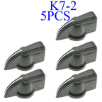  1-20PCS K7-1  K7-2 hole 6mm  Chicken beaks Band switch knob potentiometer knob Bakelite knob cap