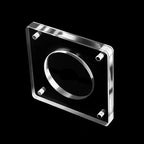 1Pcs Challenge Coin Holder Magnetic Acrylic Coin Case Square Display Frame with Capsule for 40/43/46/49/52/55mm Coins Storage