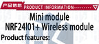 Upgraded NRF24L01+ 2.4GHz Wireless Transceiver Module, Compatible with Arduino for DIY Electronic Projects