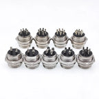 5/8' Male Socket GX16 Circular Connector 2Pin3pin4pin 5pin6pin7pin8pin9pin10pin Diameter 16mm L73 RS765 DF16 M16