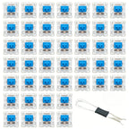 100pcs Keyboard Switch Keyboard Clicker Key Replacement Hot-swapping Switch 3Pin Tactile Switches for Mechanical Keyboards