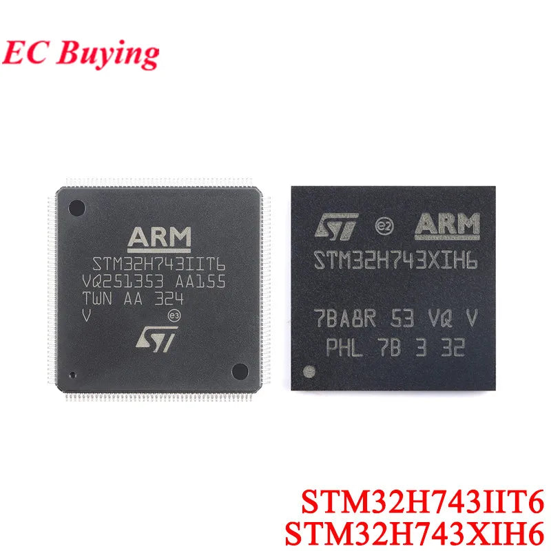5Pcs/1pc STM32H743 STM32H743IIT6 STM32H743XIH6 STM32 H743IIT6 H743XIH6 ARM Cortex-M7 32-bit Microcontrollers-MCU IC Chip
