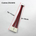 XH2.54 Y-Splitter Cable Male to 2 Female Connector 26AWG Fan Cable 2Pin 3Pin 4Pin 5Pin 6Pin Power Extension Cord Terminal Cable