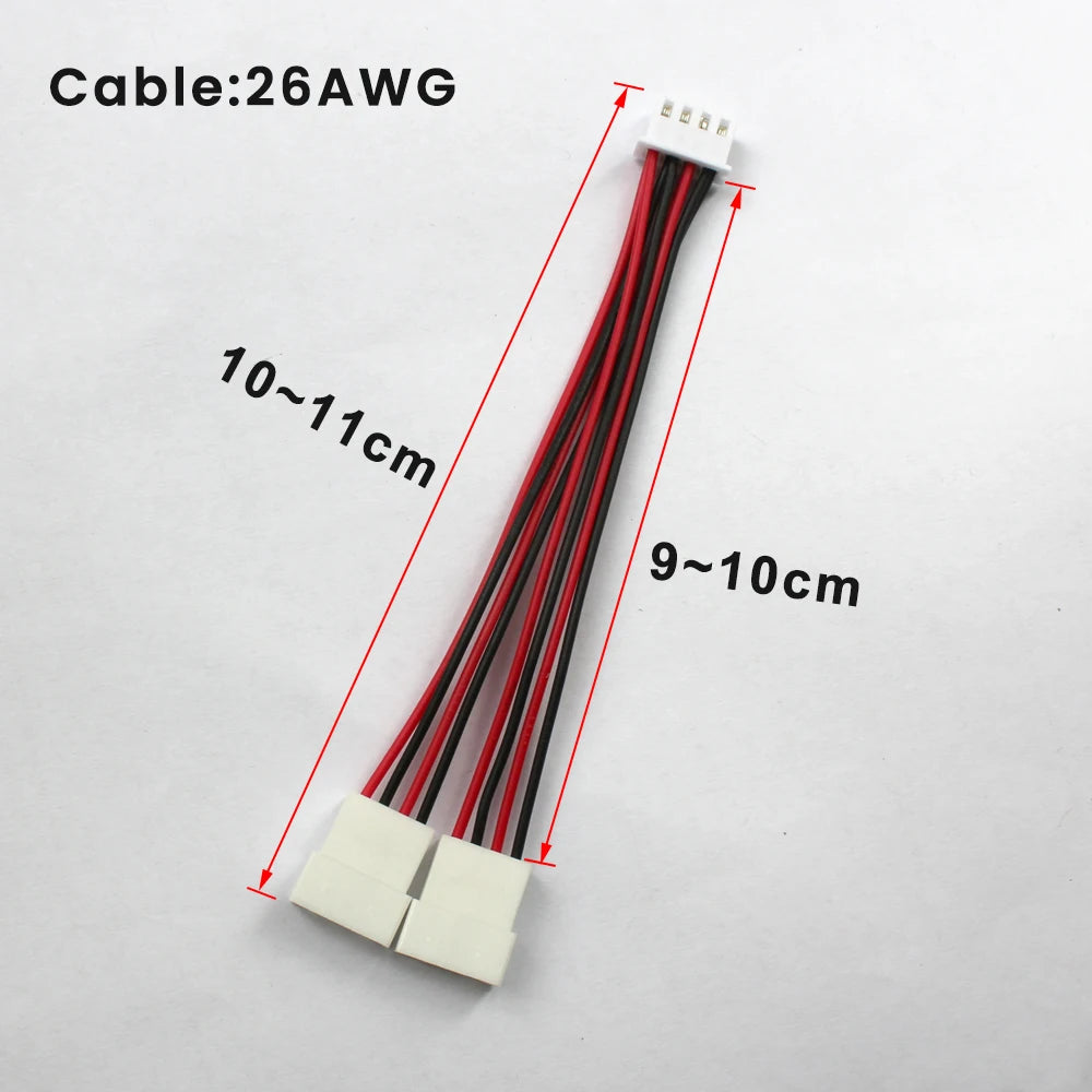 XH2.54 Y-Splitter Cable Male to 2 Female Connector 26AWG Fan Cable 2Pin 3Pin 4Pin 5Pin 6Pin Power Extension Cord Terminal Cable