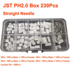 JST Box SH1.0/MX1.25/PH2.0/XH2.54/VH3.96/SM2.54/SYP Pitch Connector Terminal Kit SMD/Straight/Right Angle Type DIY