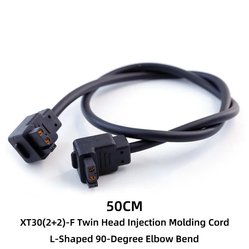 1PCS  Amass XT30 (2+2) Female Connector with Signal Pins, XT30F 4 Pin Plug with Silicone Wire for Robotics, FPV Drone, CAN Bus