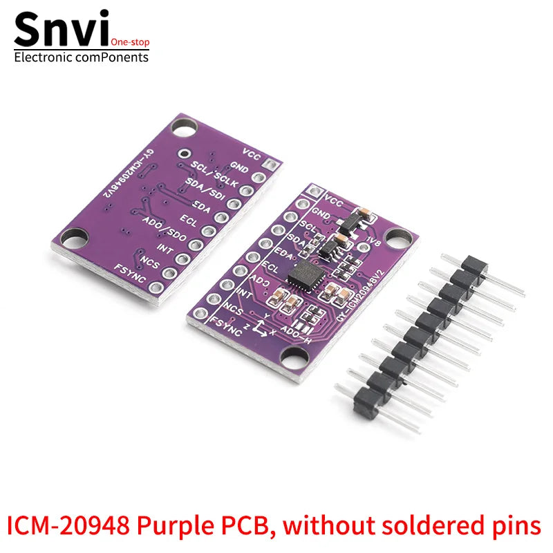 ICM‑20948 9‑Axis MEMS Motion Tracking Sensor Module, 3‑Axis Gyroscope & 3‑Axis Accelerometer