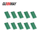 10pcs 0805 0603 0402 SMT turn DIP Capacitor Resistor LED IC adapter Socket PCB