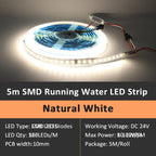 WS2811 Horse Race Running Water Led Strip 24V COB 360LEDs/M SMD 120LEDs/M Touch Controller Sync Controller 1to4 1to8 Sequential