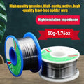 50g/1.76oz, 60/40 High-Quality Solder Wire Containing Rosin Resin, Flux Content 1.5-2.0%, Electronic Repair Soldering