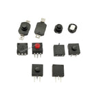 72PCS/Box Tactile Push Button Switch 1212 1813, Clicky On/Off Switch for LED Flashlight Headlamp Torch Lantern DIY Parts