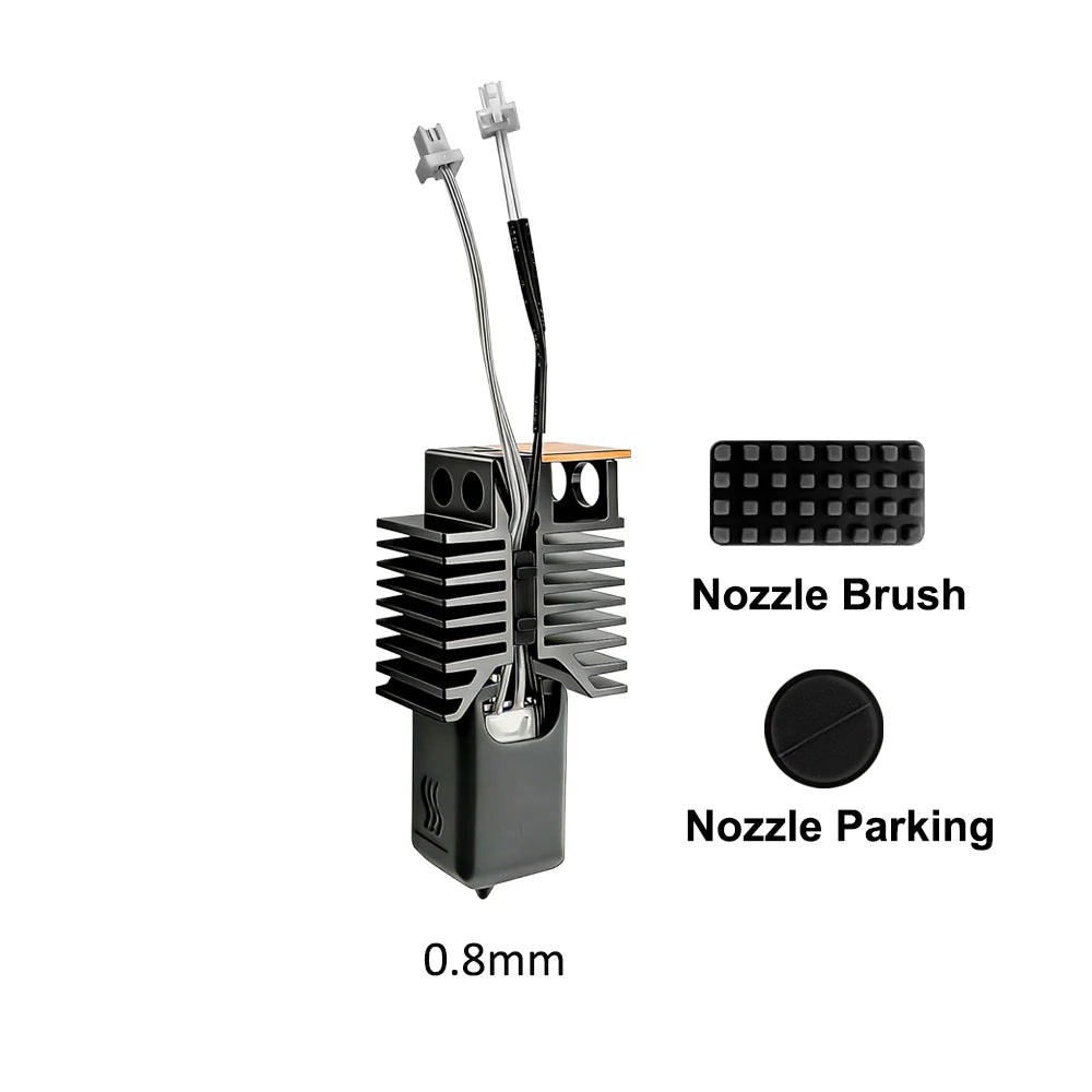 Toolhead Hot End For Snapmaker U1 Pre-installed Thermistor & Ceramic Heating Plate Quick Heating Hotend For U1 3D Printer Parts