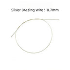 2*2mm Silver Solder Sheets - High/Medium/Low Temperature Options for DIY Jewelry Welding & Crafting