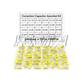 240Pcs Correction Capacitor Assorted Kit 24Values x 10Pcs 100V 102J-105J Polypropylene Safety Plastic Film Capacitors Set