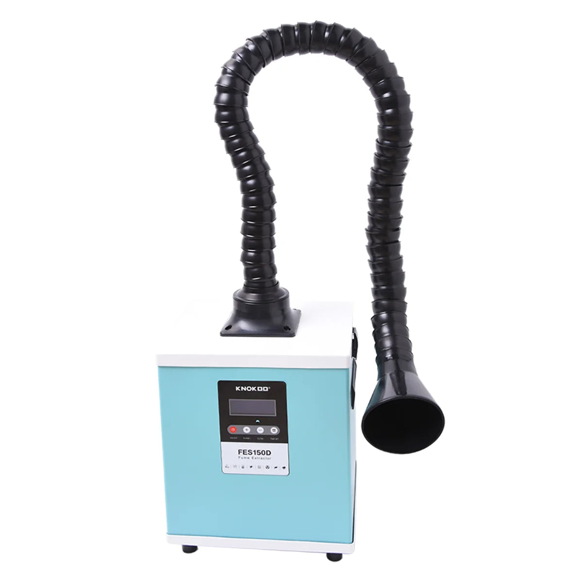 Clearance Price Newly Upgraded Fume Extractor FES150D with LCD Display for Welding, Laser Engraving, 3D/DTF Printer Oven