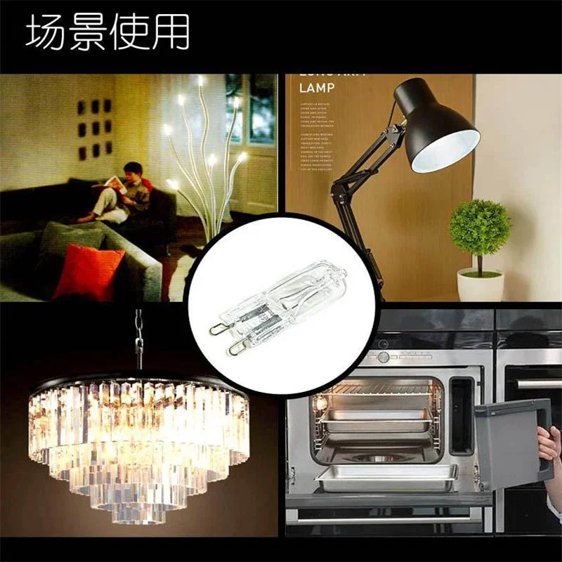 5/10/20/50PCS G4 12V 10W 20W LED Lamp Bulbs Inserted Beads Crystal Lamp Halogen Bulb Eco Halogen Light Bulbs Capsule