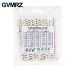 0201 0402 0603 0805 1206 1% 5% SMD Resistor Assorted Kit 1R-1M 10K 100K 1K 100R Resistance Set DIY