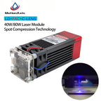 445nm 40W 80W Laser Module Double Laser Diode Head TTL PWM CNC Laser Engraving Metal Cutting Wood Machine Tool Eye Protect FAC