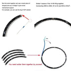 WS2812B 5050 RGB LED Ring 7 / 8 / 12 / 16 / 24 / 60 Bits Lamp Light with Integrated Drivers WS2812 for Arduino Raspberry Pi