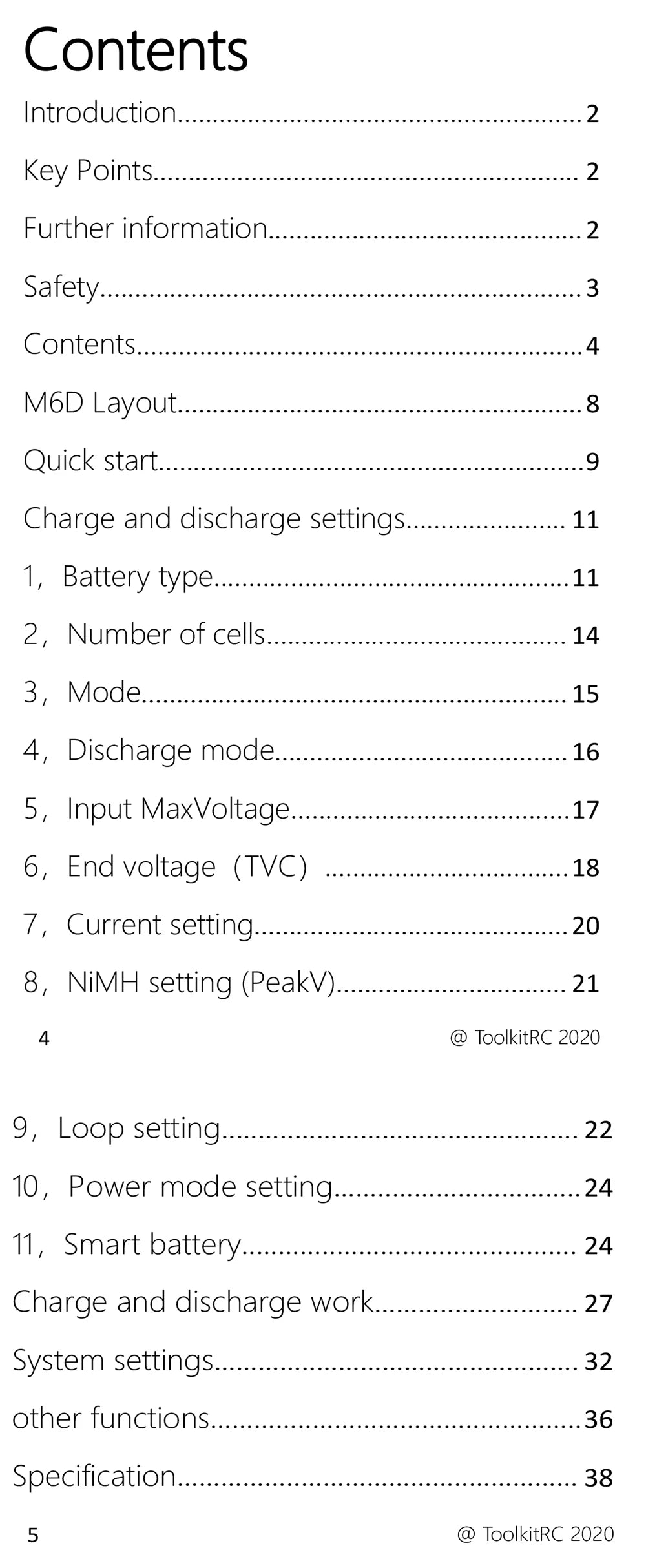 ToolkitRC M6D V3 500W 15A DC Dual Channel MINI Smart Charger Discharger For 1-6S Lipo Battery FPV Model Spare Part Replace