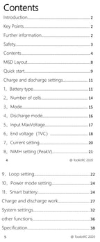 ToolkitRC M6D V3 500W 15A DC Dual Channel MINI Smart Charger Discharger For 1-6S Lipo Battery FPV Model Spare Part Replace