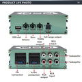 Car DSP Digital Audio Processor Support APP Control DSP Car Power Amplifier 6-Channel Output Audio Digital Sound Processor
