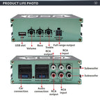 Car DSP Digital Audio Processor Support APP Control DSP Car Power Amplifier 6-Channel Output Audio Digital Sound Processor