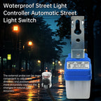 AS-10 Automatic On Off Photocell Street Light Switch 10A 12V 24V 110V 220V 50-60HZ Waterproof Photo Control Lamp Sensor Switch