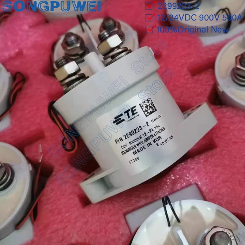 EV200AAANA EV200HAANA LEV100A4ANG Automotive Relays TE 12V-24VDC 500A 900V High Power High Voltage Contactor 100% Original New
