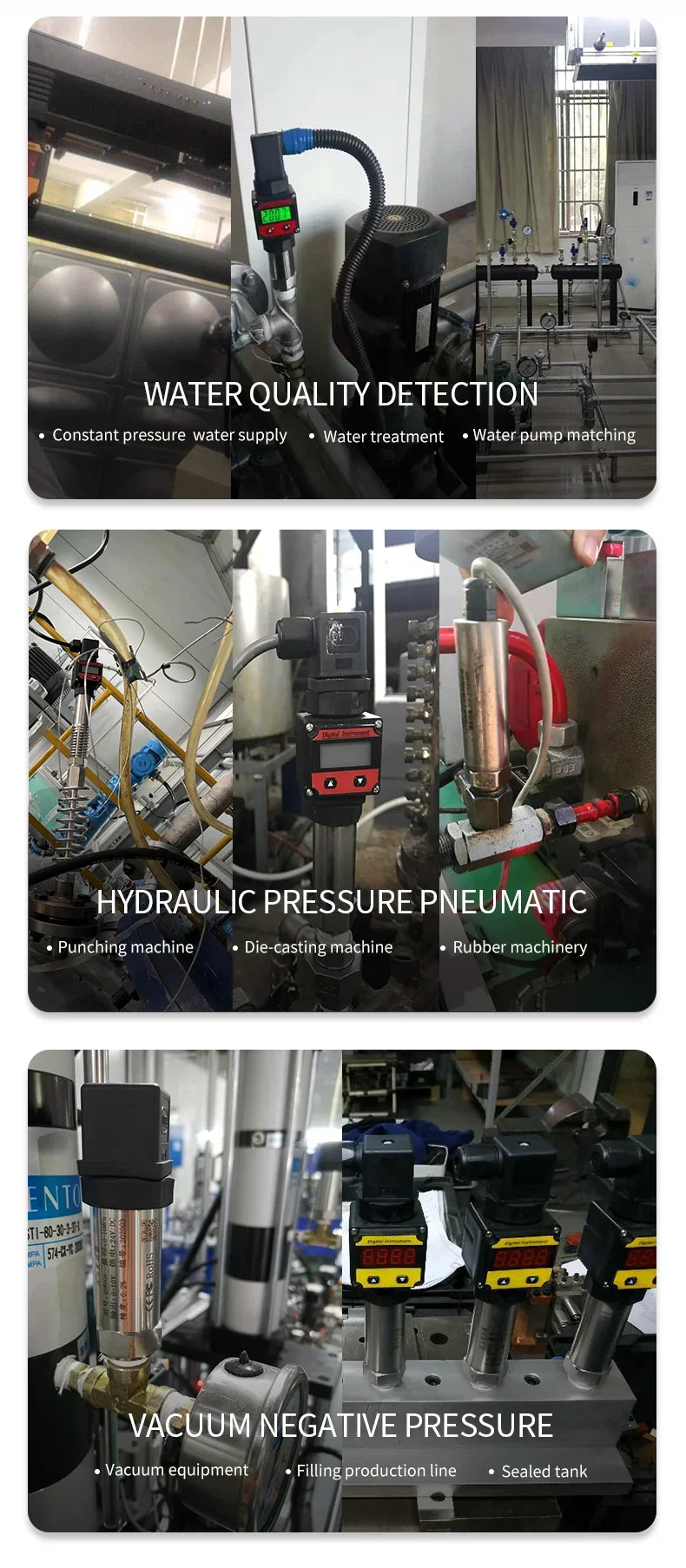 Water oil fuel gas air pressure transmitter 0.1bar 200bar 400bar G1/4 12-36V 4-20mA RS485 0-600bar pressure transducer sensor